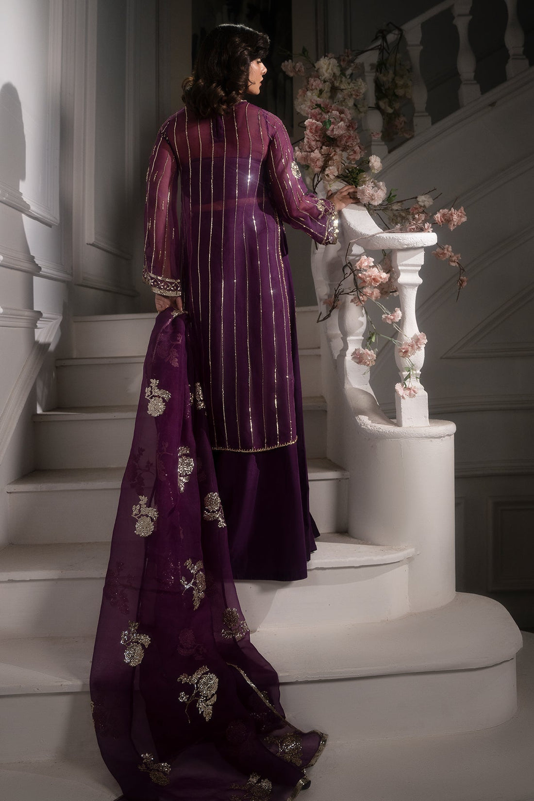 Mina Kashif | Emilie Formals | Marie by Mina Kashif - Designer Dress - Type: Ladies Clothes - Available at Libayah - 100% Original