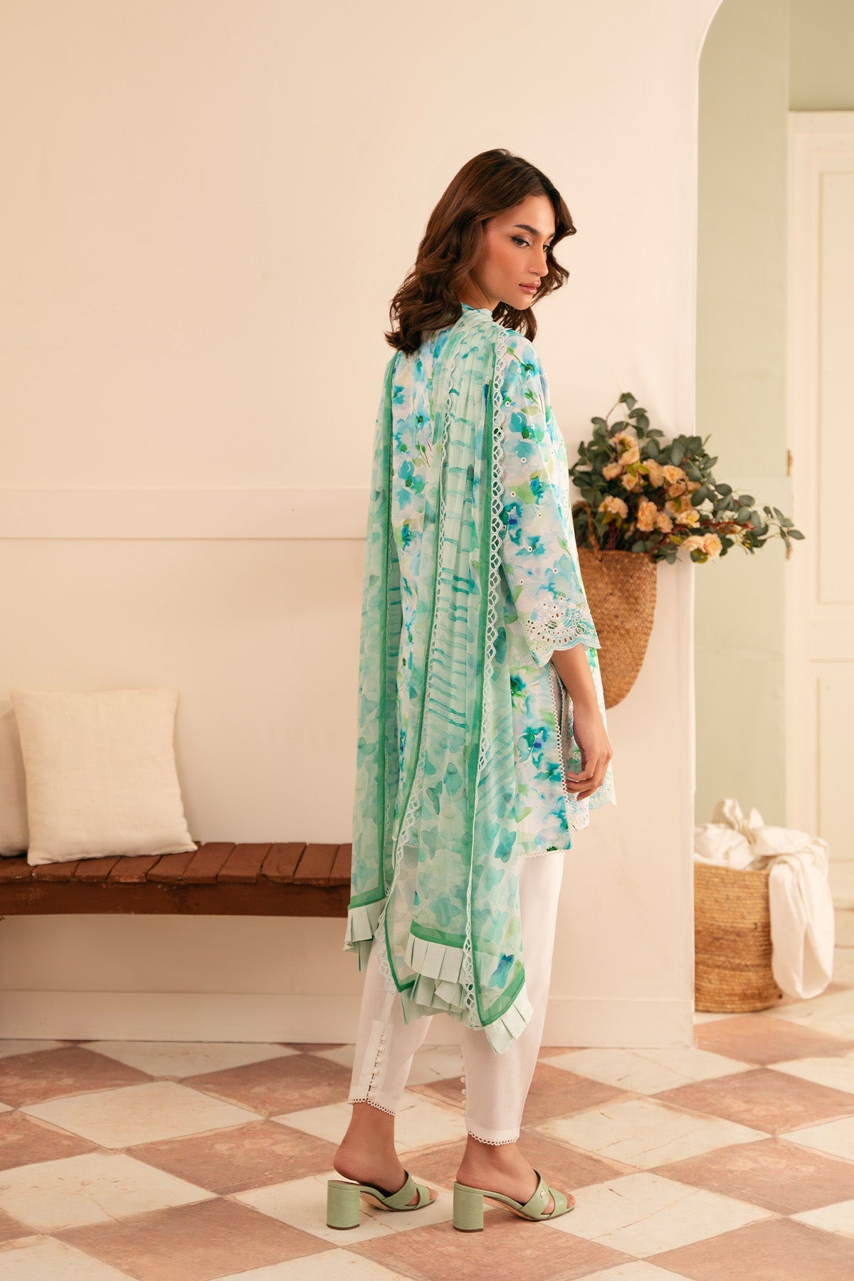 Sahar | Festive Edit | Bluebell Breeze by Sahar - Designer Dress - Type: Ladies Clothes - Available at Libayah - 100% Original