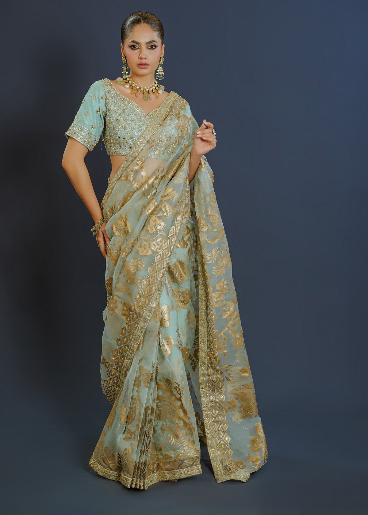 Mahgul | Aleah Formals | Mehrbano by Mahgul - Designer Dress - Type: Ladies Clothes - Available at Libayah - 100% Original