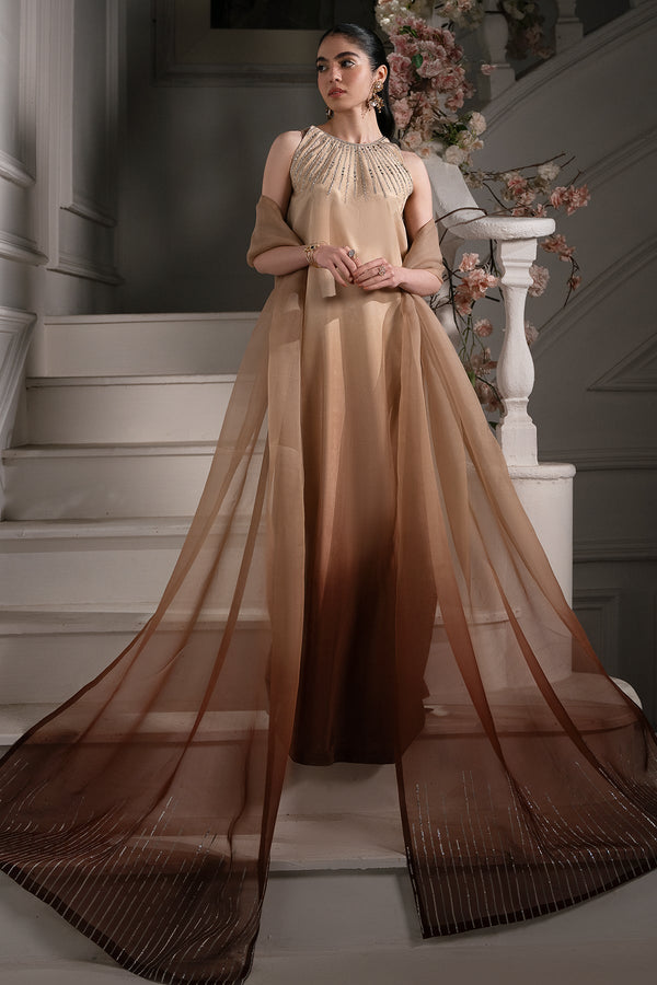 Mina Kashif | Emilie Formals | Daze by Mina Kashif - Designer Dress - Type : Formal Dress - Available at Libayah - 100% Original