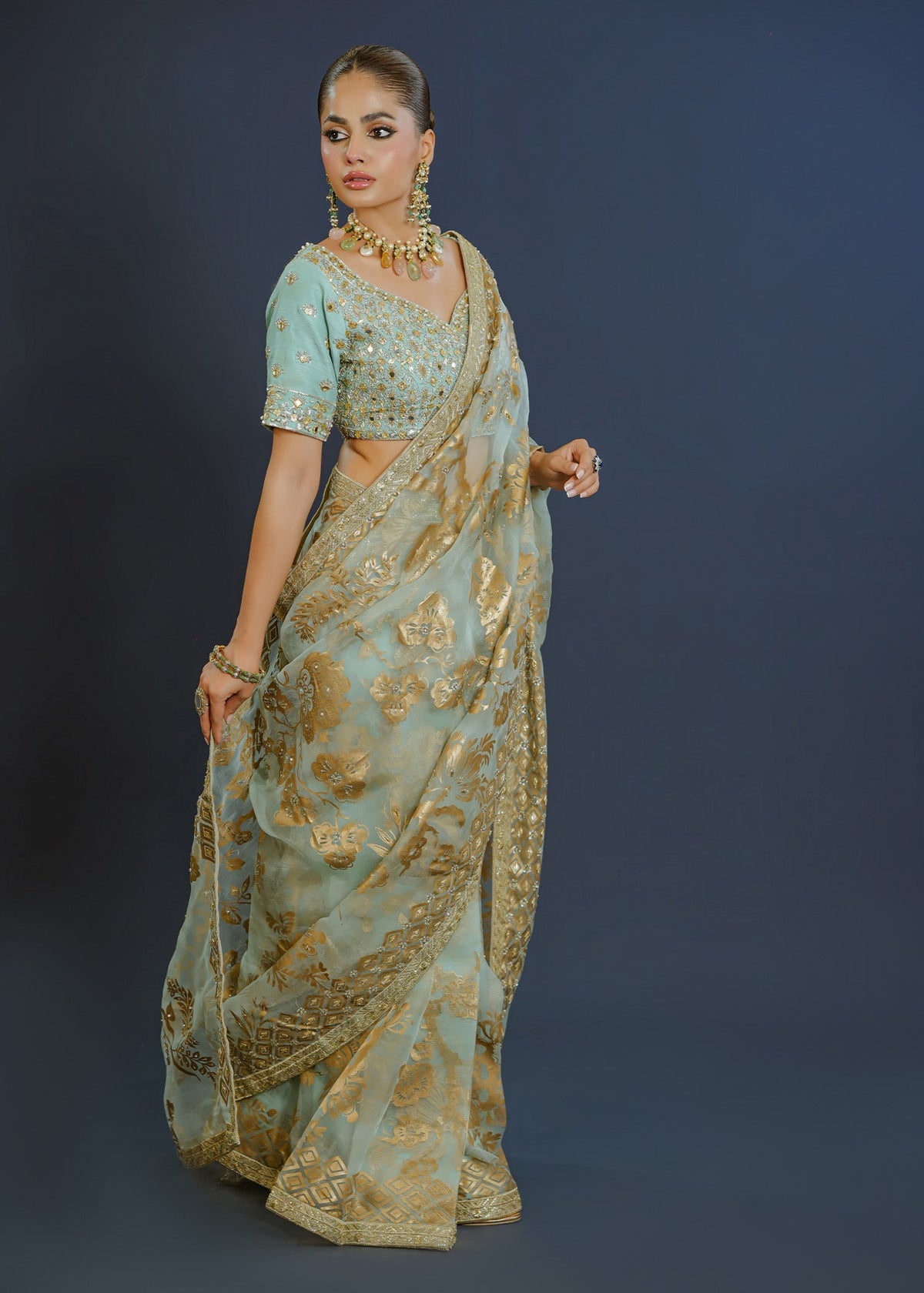 Mahgul | Aleah Formals | Mehrbano by Mahgul - Designer Dress - Type: Ladies Clothes - Available at Libayah - 100% Original