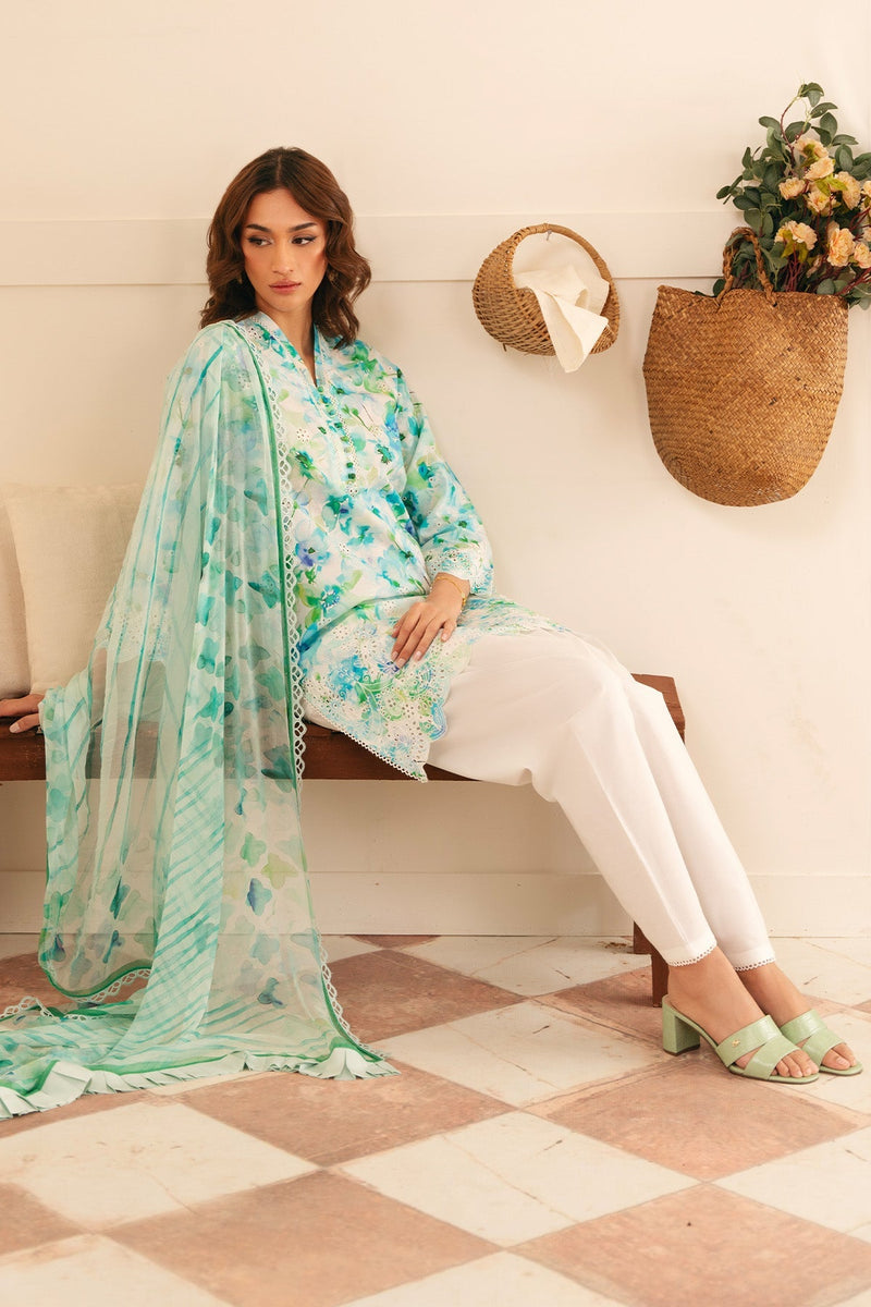 Sahar | Festive Edit | Bluebell Breeze by Sahar - Designer Dress - Type: Ladies Clothes - Available at Libayah - 100% Original