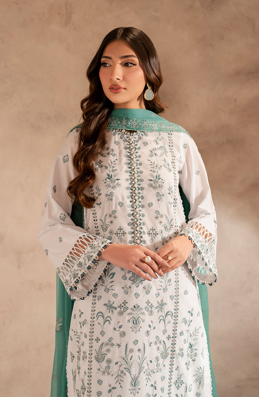 Zarif | Summer Lawn 25 | UNST-LWN-05 SEMIL by Zarif - Designer Dress - Type: Ladies Clothes - Available at Libayah - 100% Original
