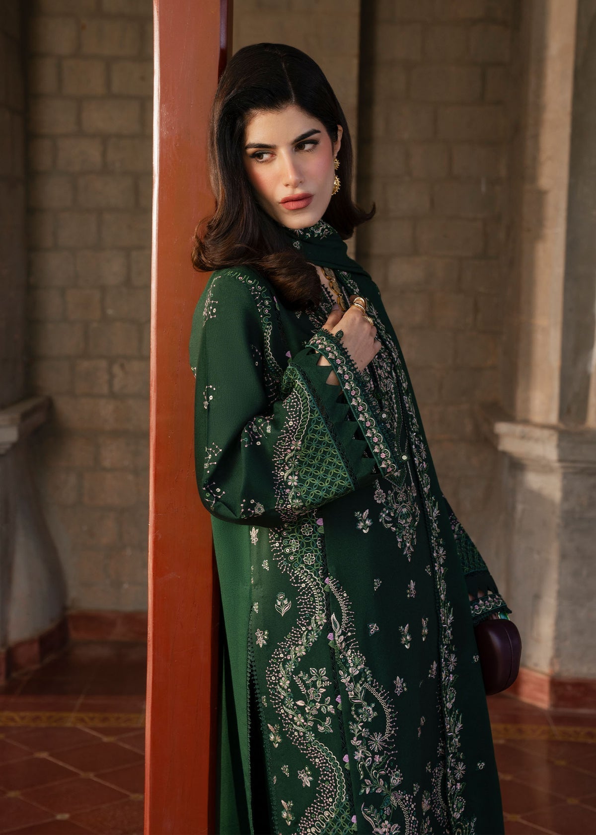 Kanwal Malik | Gulana Winter 25 | Mina by Kanwal Malik - Designer Dress  - Type : Ladies Clothes - Available at Libayah - 100% Original 