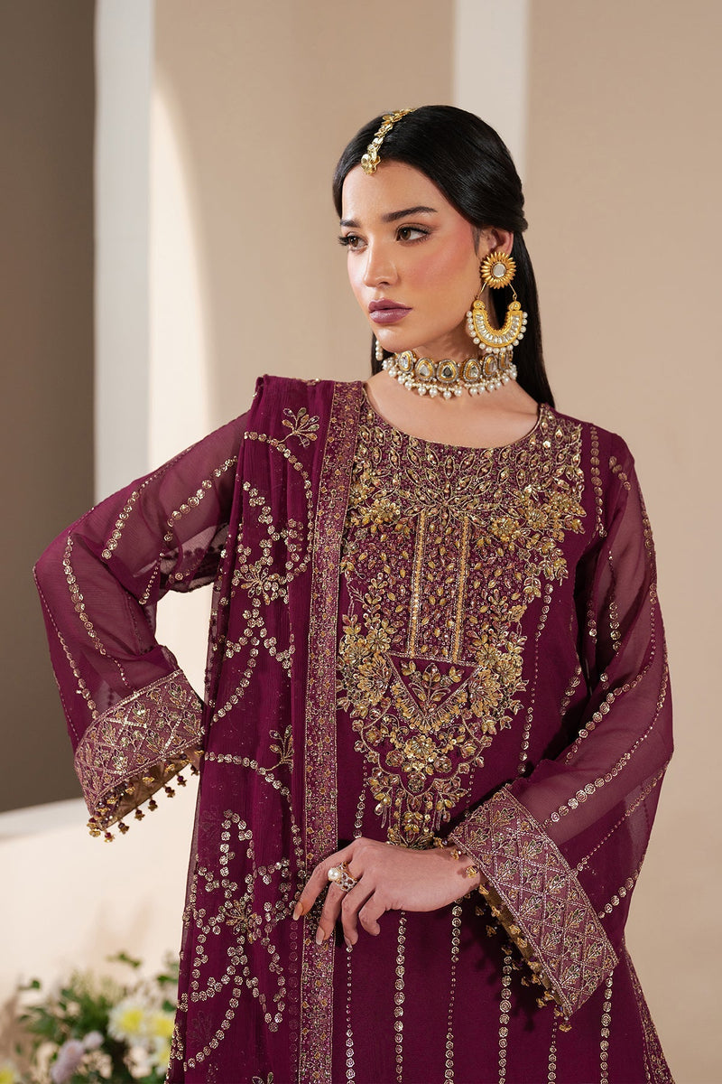 Alizeh | Handcrafted Eid Edit 25 | AF-HM-4034-Dusk by Alizeh - Designer Dress - Type: Ladies Clothes - Available at Libayah - 100% Original