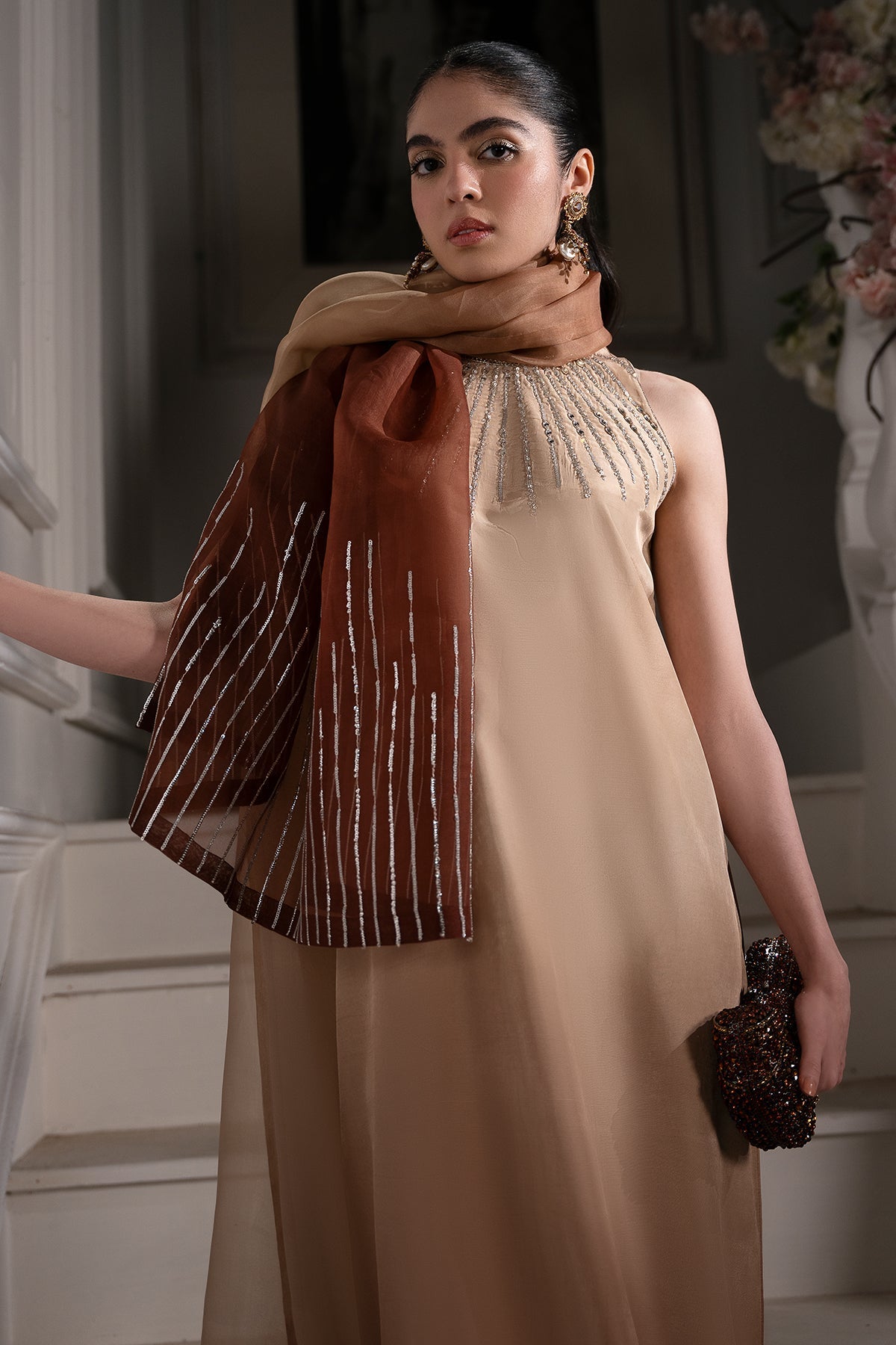 Mina Kashif | Emilie Formals | Daze by Mina Kashif - Designer Dress - Type : Formal Dress - Available at Libayah - 100% Original