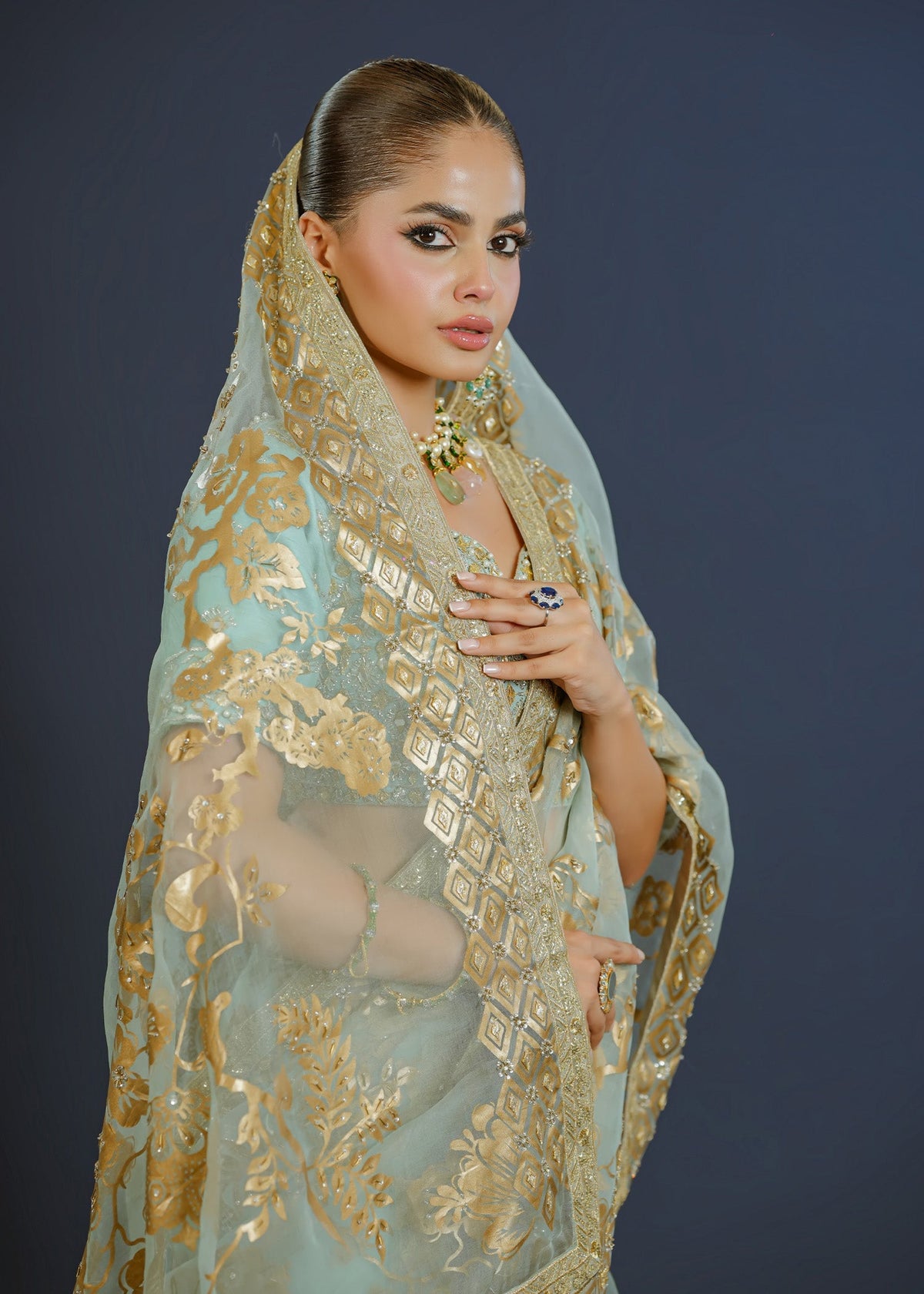 Mahgul | Aleah Formals | Mehrbano by Mahgul - Designer Dress - Type: Ladies Clothes - Available at Libayah - 100% Original