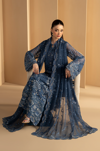 Lavish Premium | Purkashish Formals | Midnight Sapphire by Lavish Premium - Designer Dress  - Type : Ladies Clothes - Available at Libayah - 100% Original 