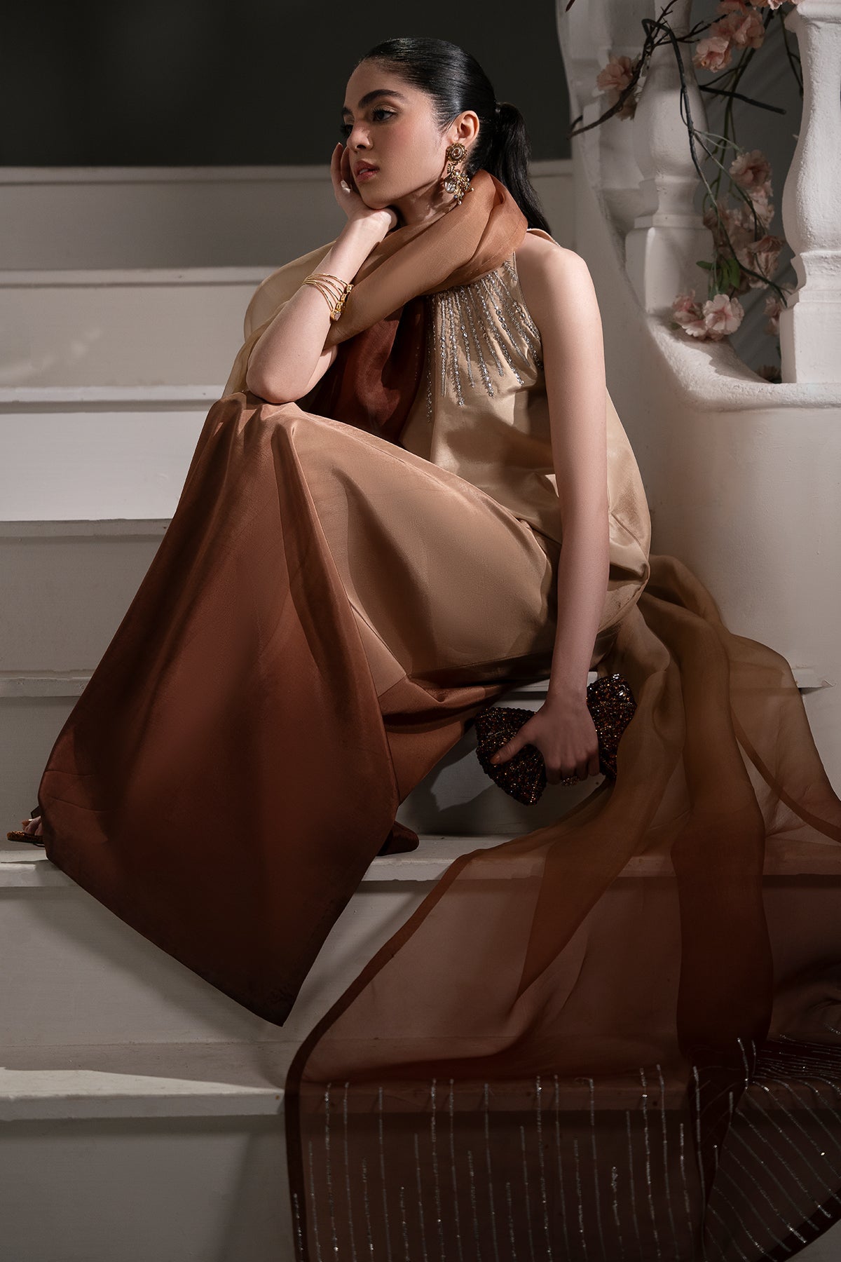 Mina Kashif | Emilie Formals | Daze by Mina Kashif - Designer Dress - Type : Formal Dress - Available at Libayah - 100% Original