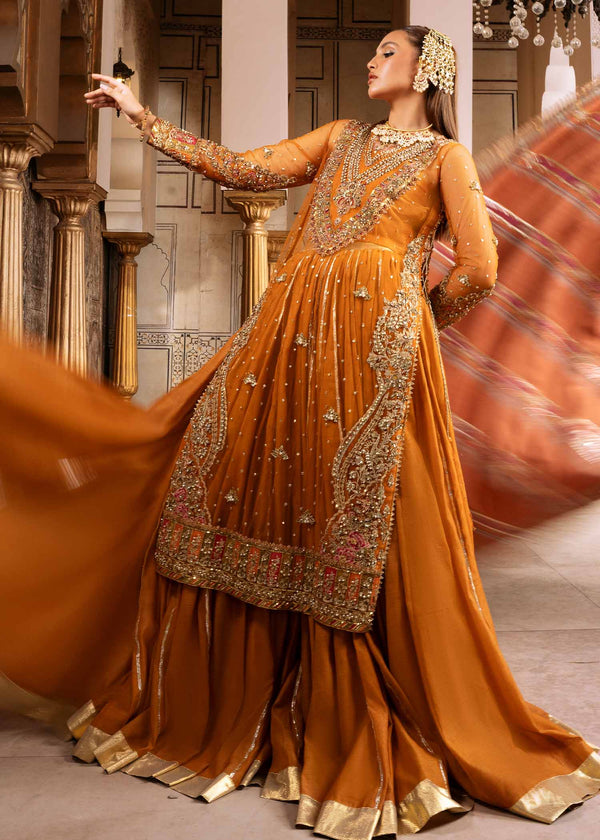 Shiza Hassan | Shehnai Wedding Formals | Dina by Shiza Hassan - Designer Dress - Type: Ladies Clothes - Available at Libayah - 100% Original