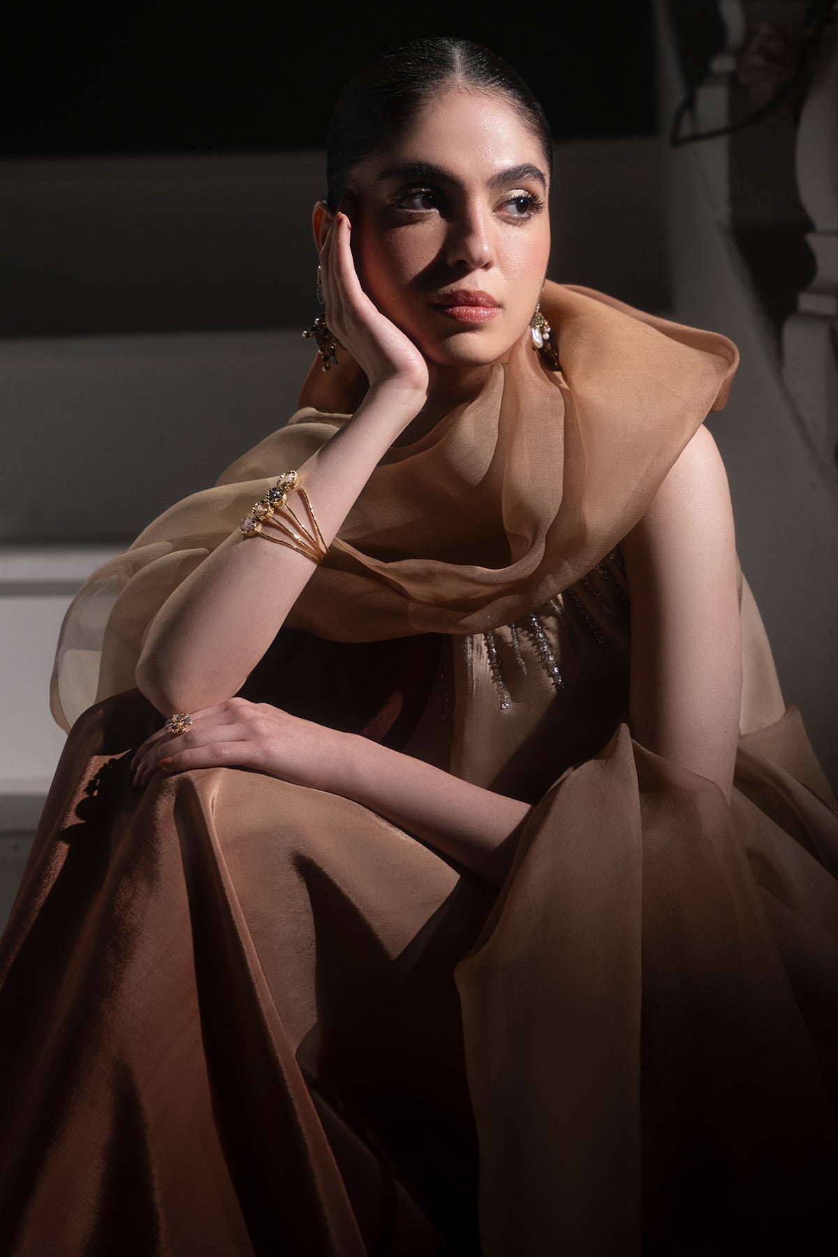 Mina Kashif | Emilie Formals | Daze by Mina Kashif - Designer Dress - Type : Formal Dress - Available at Libayah - 100% Original