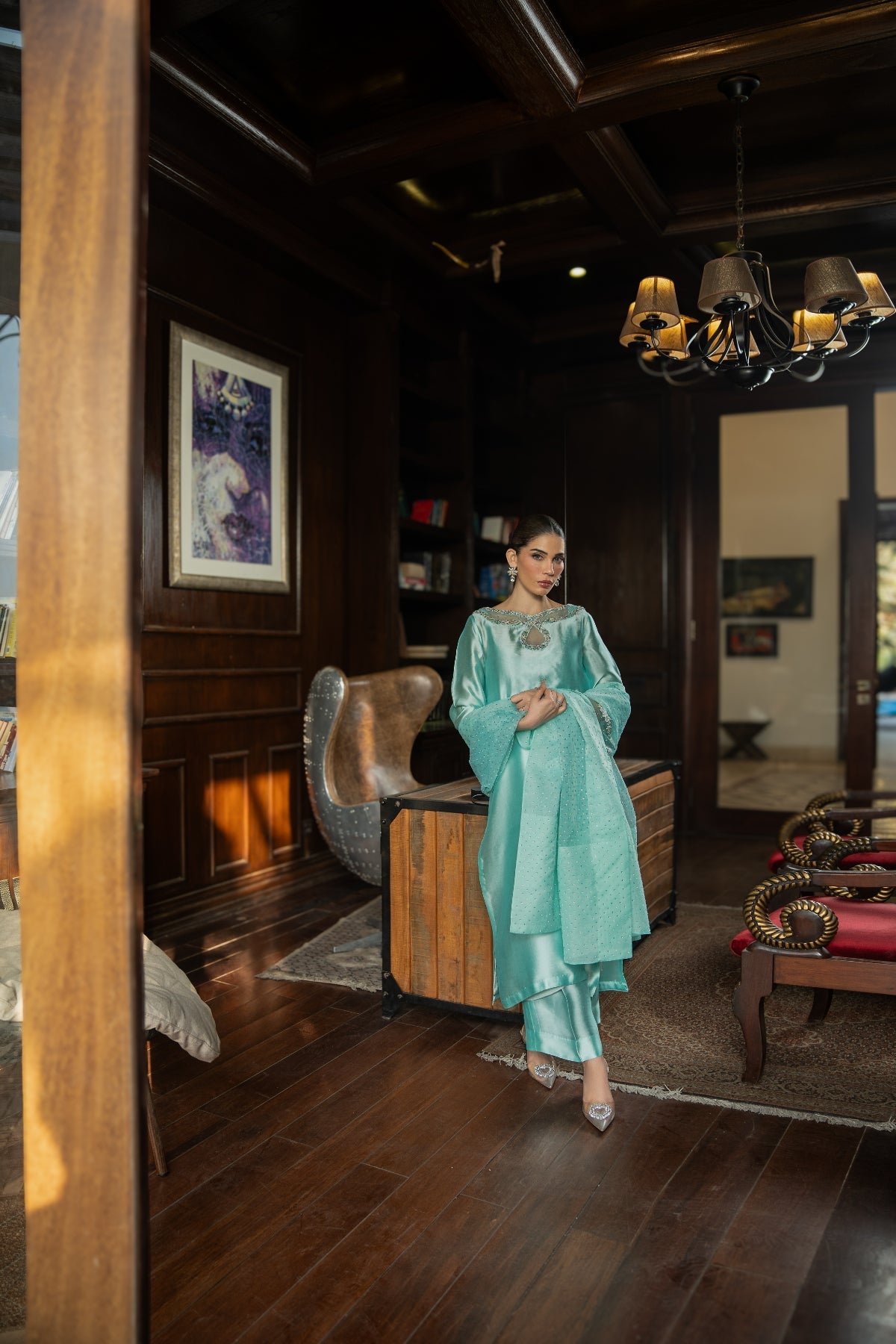 Tabyaa | Ruby Collection 25 | Aqua by Tabyaa - Designer Dress  - Type : Ladies Clothes - Available at Libayah - 100% Original 