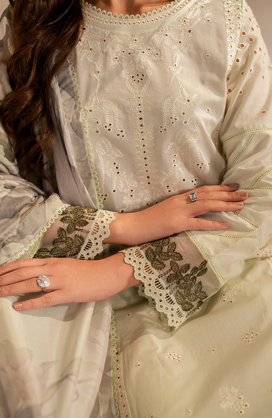 Zarif | Summer Lawn 25 | UNST-LWN-08 ROOHAL by Zarif - Designer Dress - Type: Ladies Clothes - Available at Libayah - 100% Original