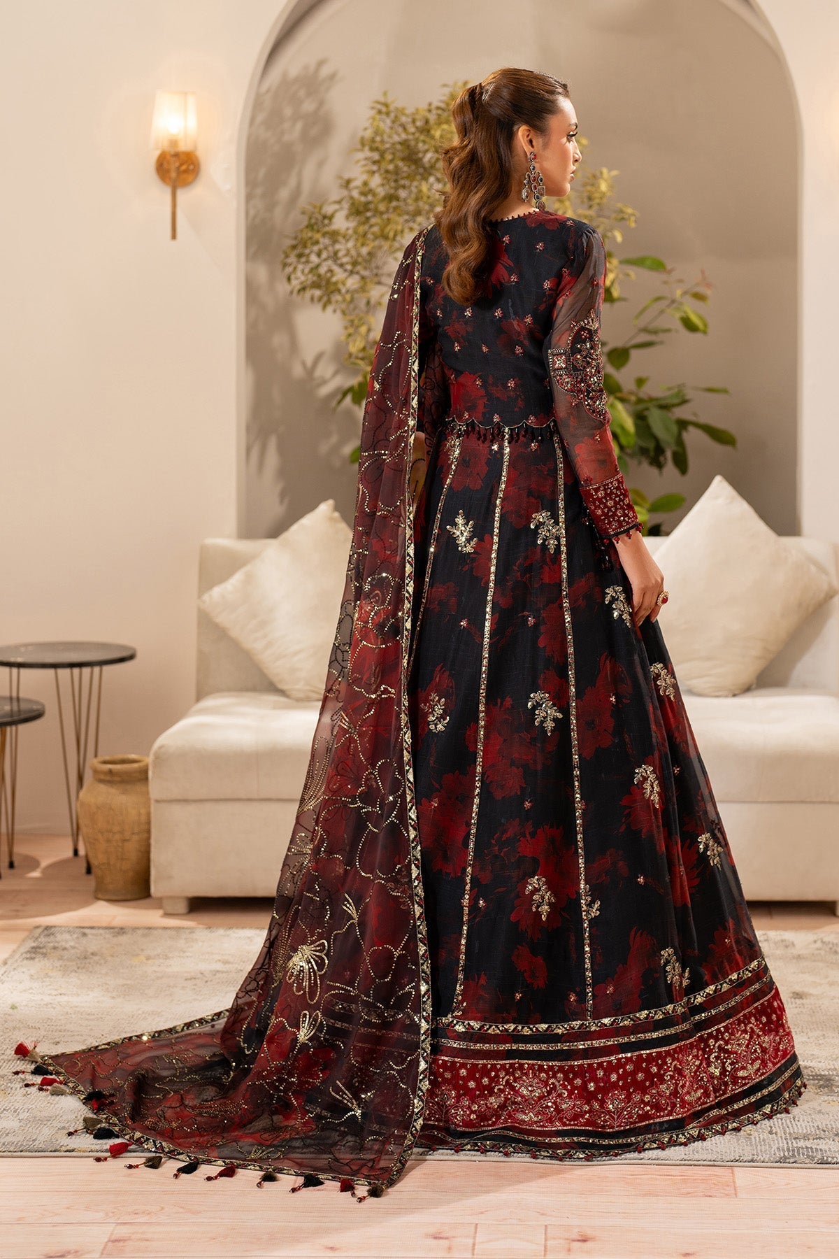 Alizeh | Fleur Chiffon |  AF-CH-2191-Talia by Alizeh - Designer Dress  - Type : Ladies Clothes - Available at Libayah - 100% Original 