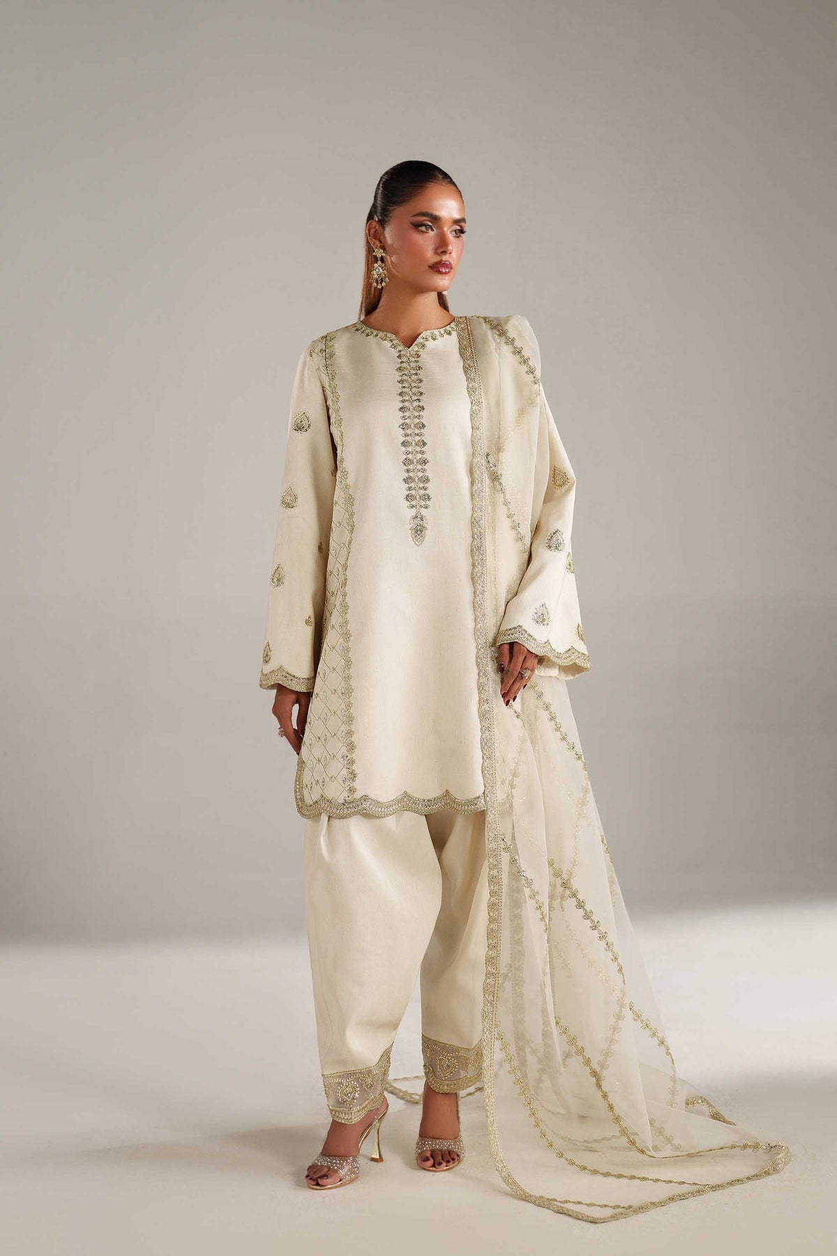 Akbar Aslam | Formal Pret | Ruqai by Akbar Aslam - Designer Dress  - Type : Ladies Clothes - Available at Libayah - 100% Original 