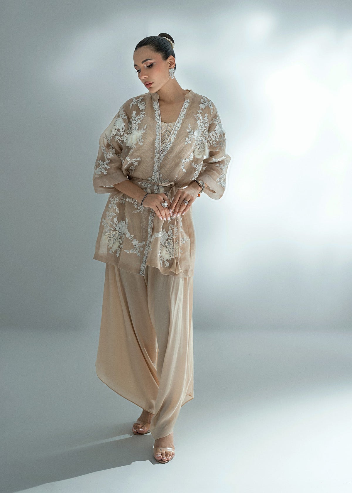 Umsha | Soiree De Rose | Moon & Muse by Umsha - Designer Dress  - Type : Ladies Clothes - Available at Libayah - 100% Original 