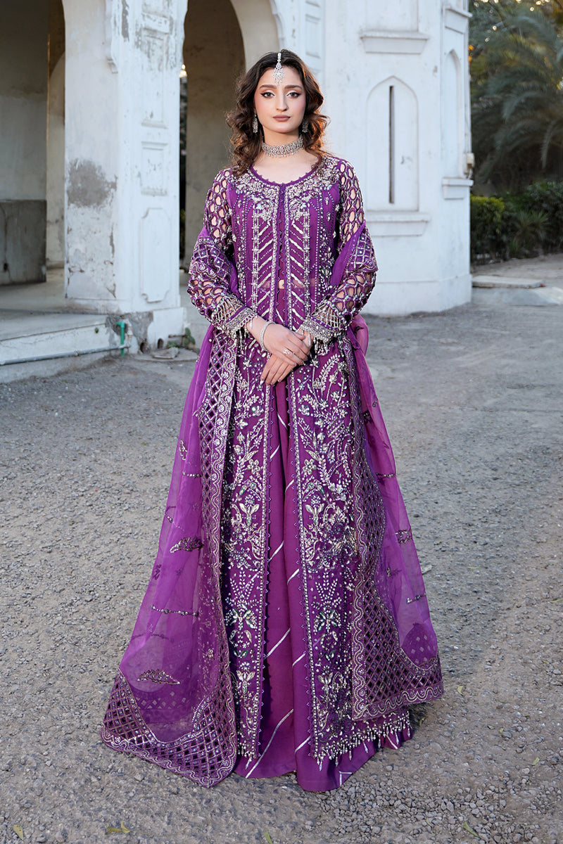 Maryams | Zeenat Luxury Formals | Crimson Bloom - Z-02 by Maryams - Designer Dress - Type: Ladies Clothes - Available at Libayah - 100% Original
