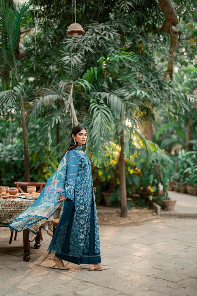 Florent | Eid Edits Luxury Lawn | FEE-3B by Florent - Designer Dress - Type: Ladies Clothes - Available at Libayah - 100% Original