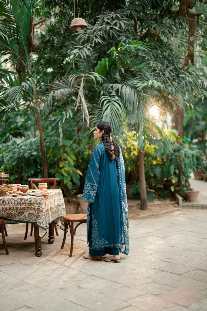 Florent | Eid Edits Luxury Lawn | FEE-3B by Florent - Designer Dress - Type: Ladies Clothes - Available at Libayah - 100% Original