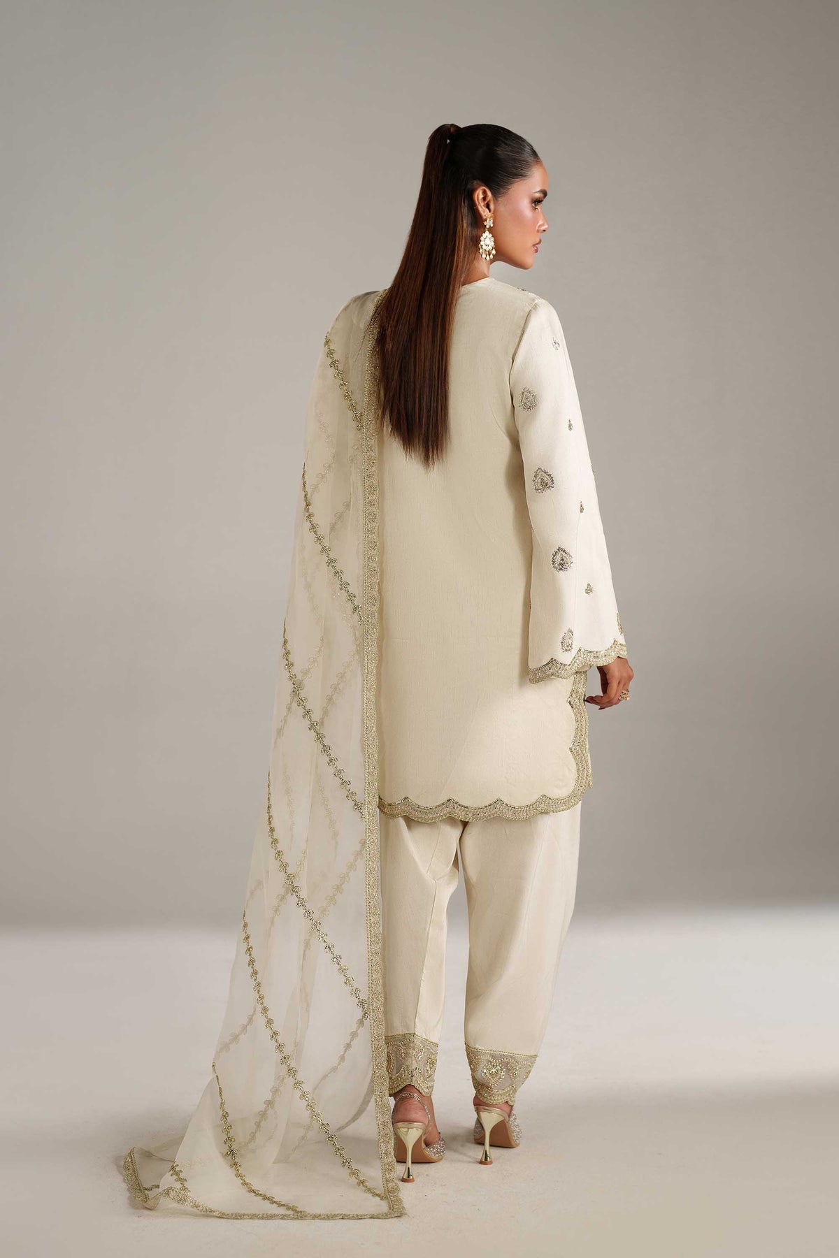 Akbar Aslam | Formal Pret | Ruqai by Akbar Aslam - Designer Dress  - Type : Ladies Clothes - Available at Libayah - 100% Original 