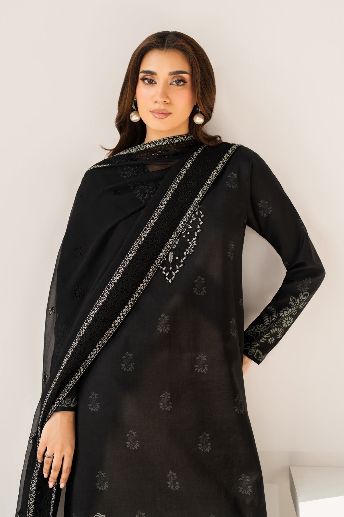 Afrozeh | Basic Pret 26 RTW | NACRE by Afrozeh - Designer Dress  - Type : Ladies Clothes - Available at Libayah - 100% Original 
