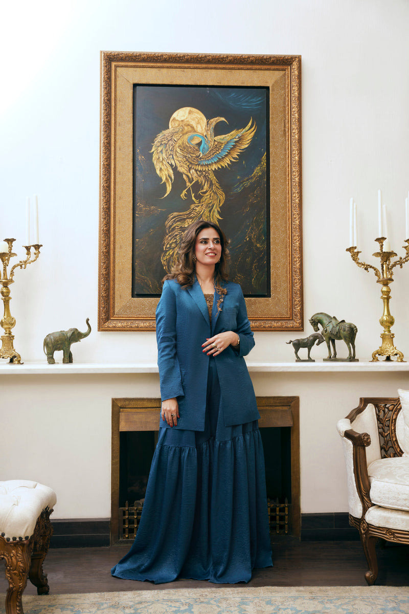 Nilofer Shahid | Saheliyan | Maha - by Libayah - Registered Vendor of : Nilofer Shahid - 100% Original Designer Dress