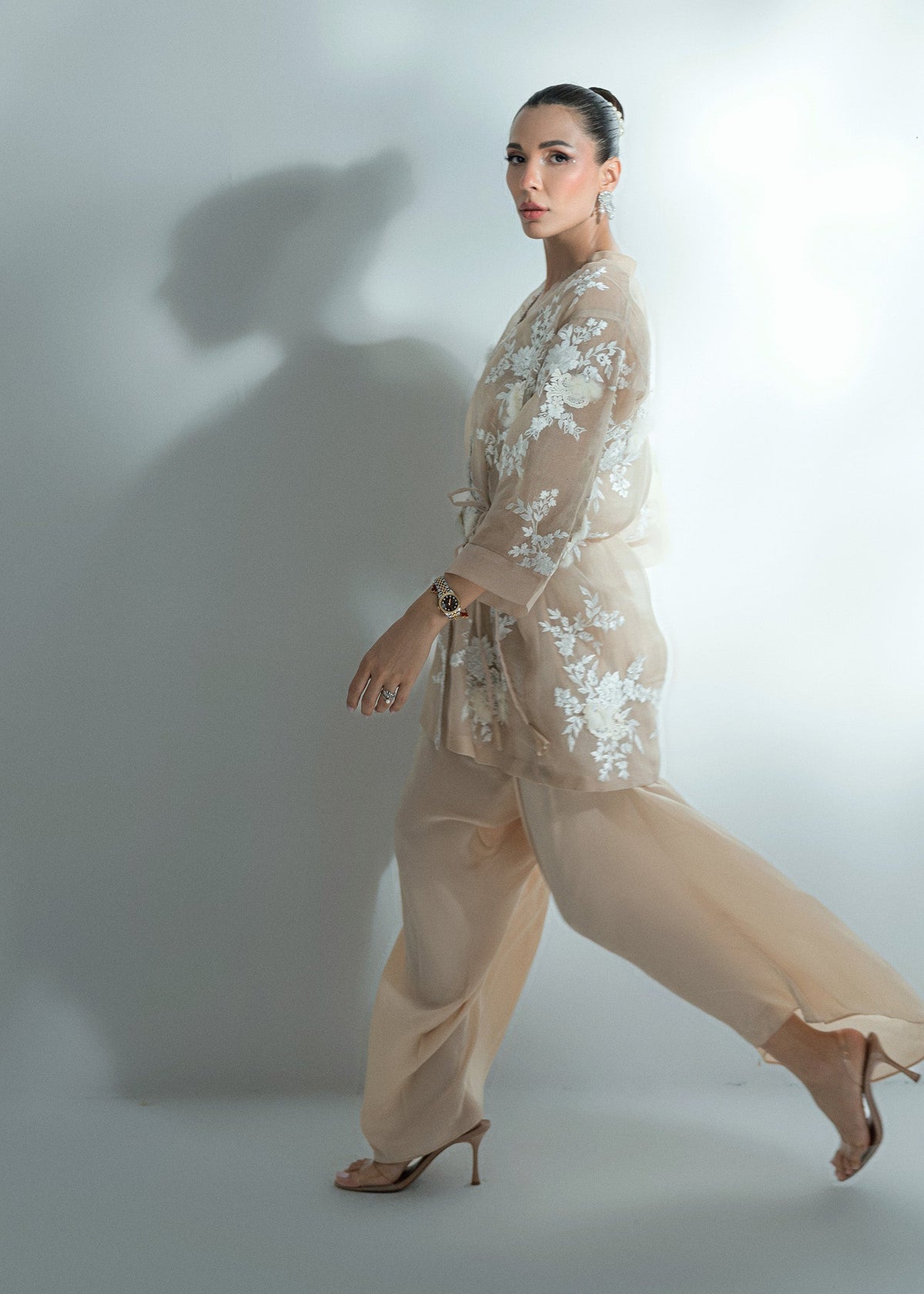 Umsha | Soiree De Rose | Moon & Muse by Umsha - Designer Dress  - Type : Ladies Clothes - Available at Libayah - 100% Original 
