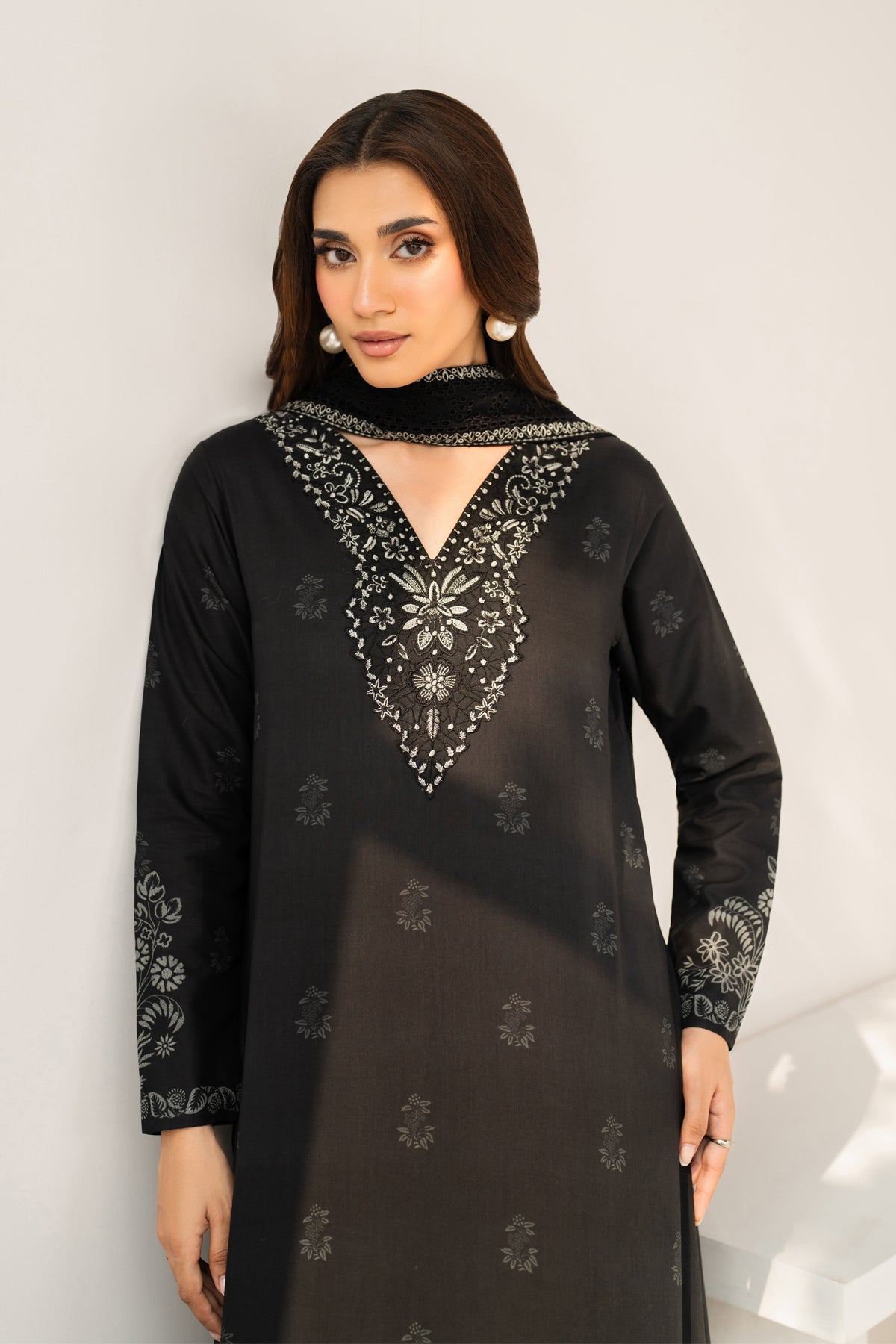Afrozeh | Basic Pret 26 RTW | NACRE by Afrozeh - Designer Dress  - Type : Ladies Clothes - Available at Libayah - 100% Original 