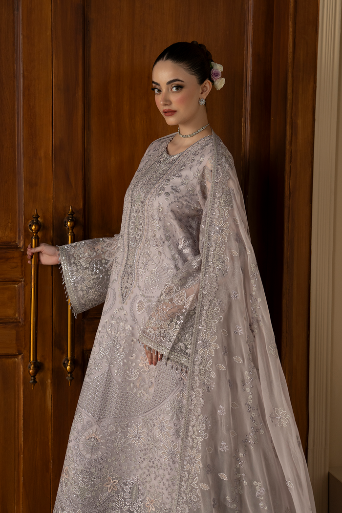 Lavish Premium | Purkashish Formals | Lilac Mist by Lavish Premium - Designer Dress  - Type : Ladies Clothes - Available at Libayah - 100% Original 