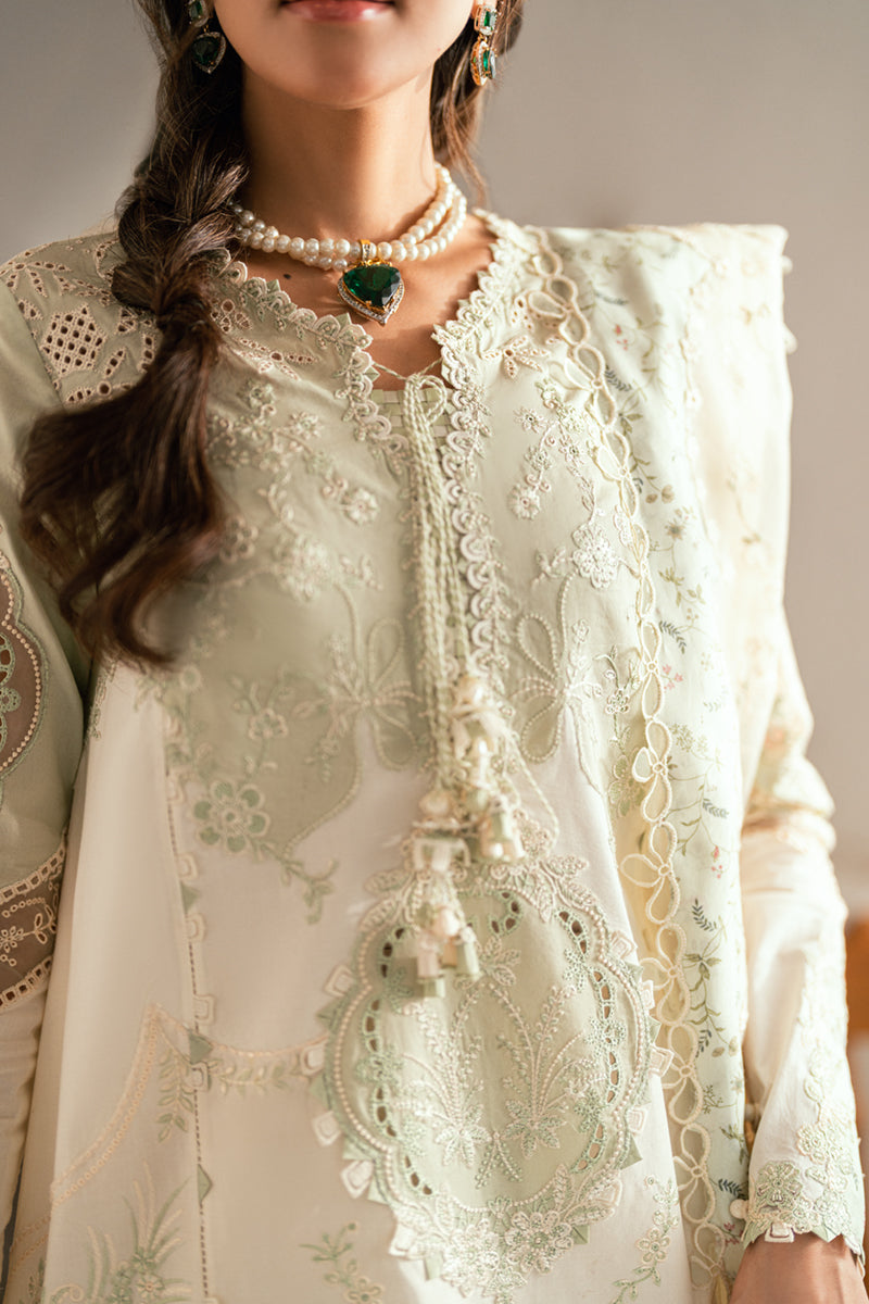 Qalamkar | Luxury Lawn Eid Edit | SB-10 Nadia by Qalamkar - Designer Dress - Type: Ladies Clothes - Available at Libayah - 100% Original