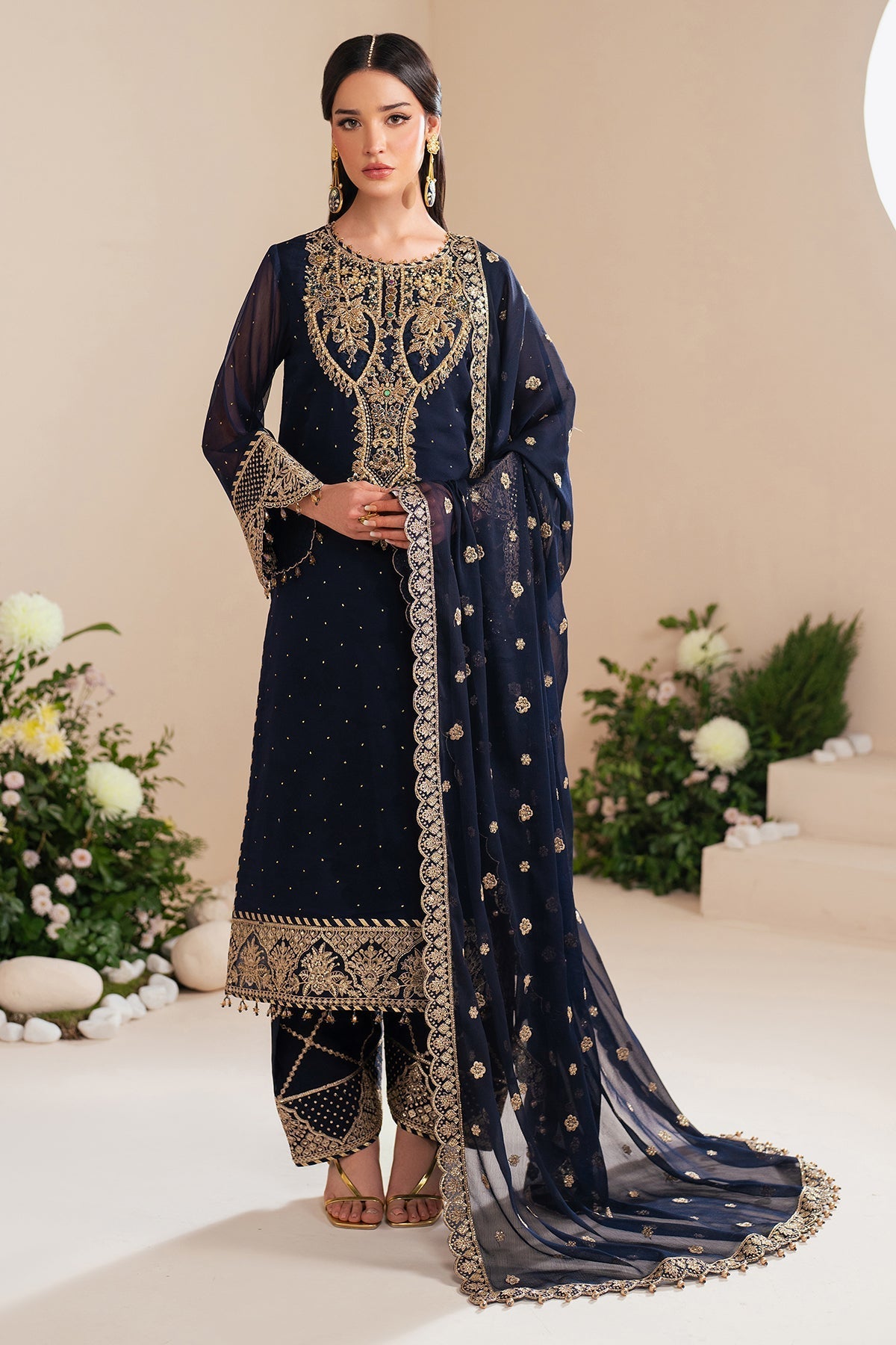 Alizeh | Handcrafted Eid Edit 25 | AF-HM-4037-Erina by Alizeh - Designer Dress - Type: Ladies Clothes - Available at Libayah - 100% Original