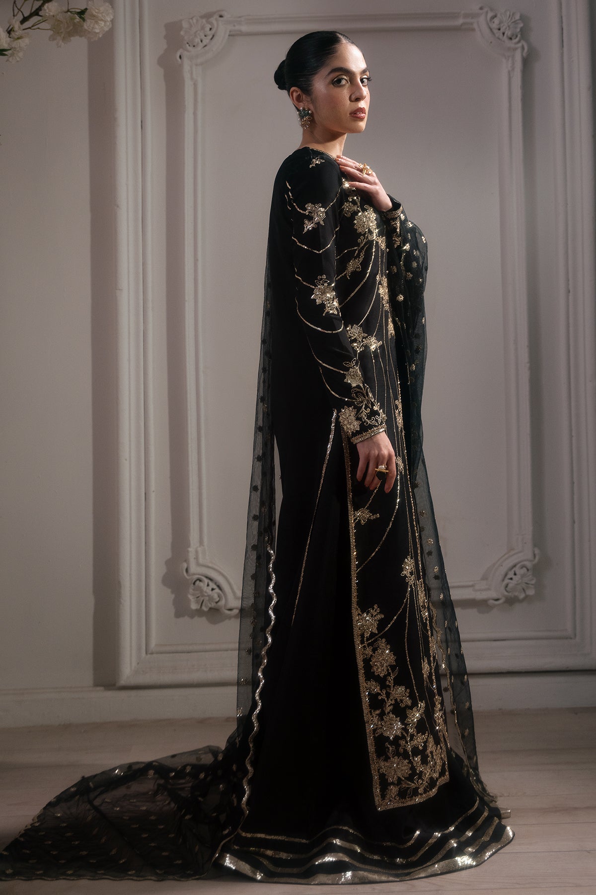 Mina Kashif | Emilie Formals | Gladious by Mina Kashif - Designer Dress - Type : Formal Dress - Available at Libayah - 100% Original