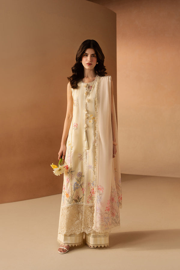 Afrozeh | The Haze 26 | Hazelen Yellow by Afrozeh - Designer Dress  - Type : Ladies Clothes - Available at Libayah - 100% Original 