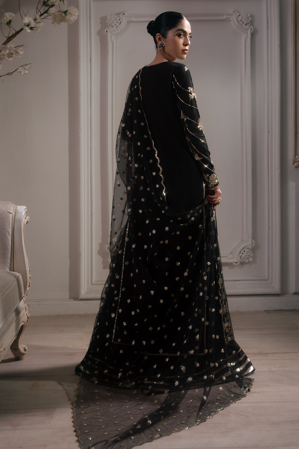 Mina Kashif | Emilie Formals | Gladious by Mina Kashif - Designer Dress - Type : Formal Dress - Available at Libayah - 100% Original