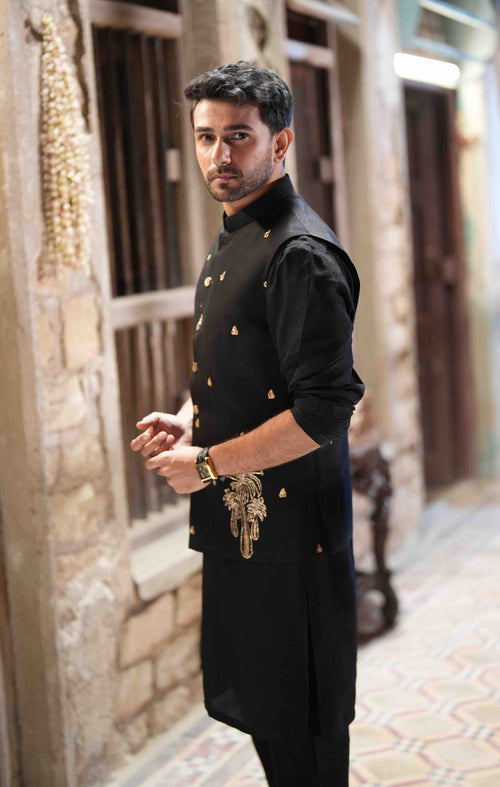 Maya | Dil ki Batain | NUHA by Maya - Designer Dress - Type: MensWear - Available at Libayah - 100% Original
