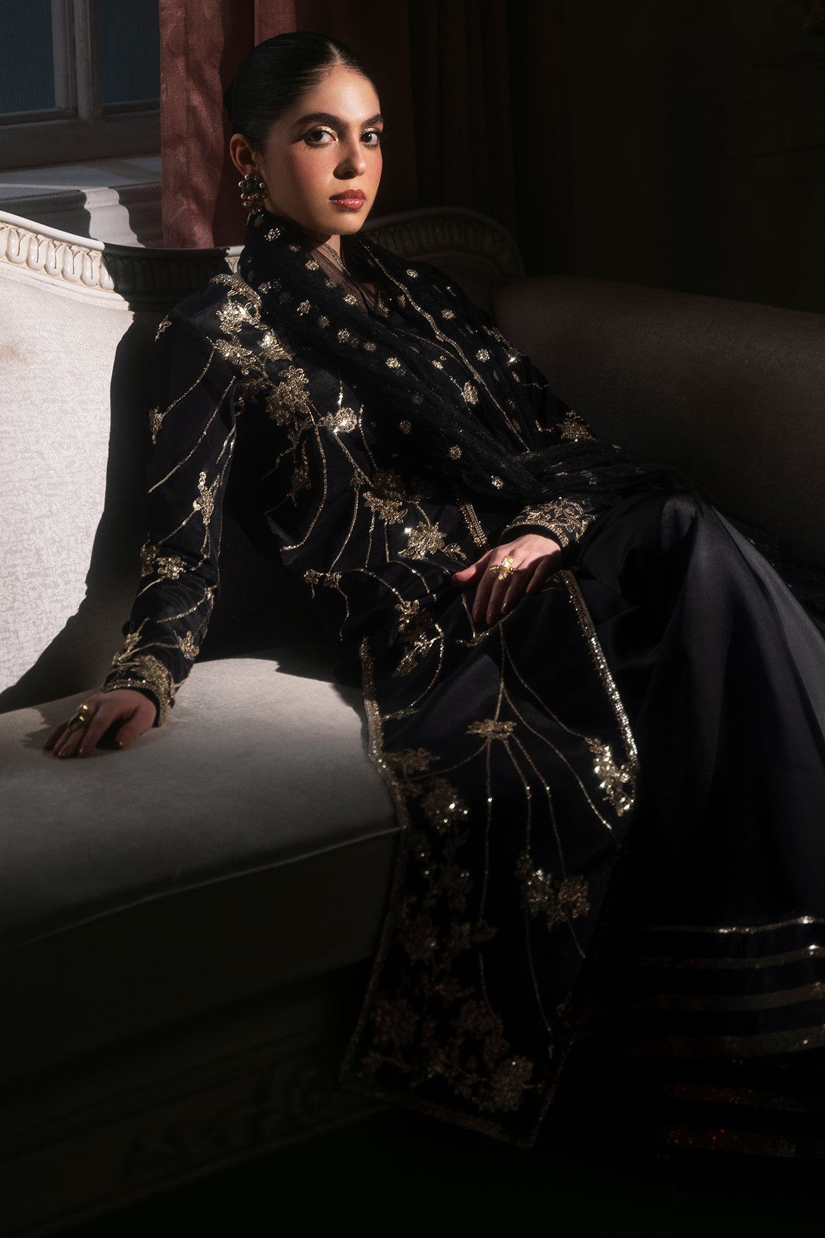Mina Kashif | Emilie Formals | Gladious by Mina Kashif - Designer Dress - Type : Formal Dress - Available at Libayah - 100% Original