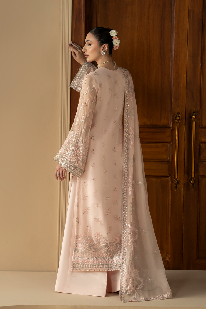 Lavish Premium | Purkashish Formals | Peach Elan by Lavish Premium - Designer Dress  - Type : Ladies Clothes - Available at Libayah - 100% Original 
