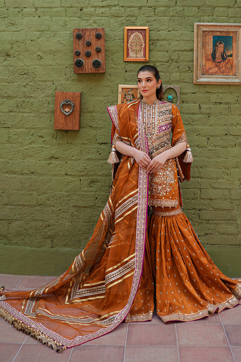 MNR | Zarlish Festive 25 | Zainab Reza in Ranjish by MNR - Designer Dress - Type : Ladies Clothes - Available at Libayah - 100% Original 