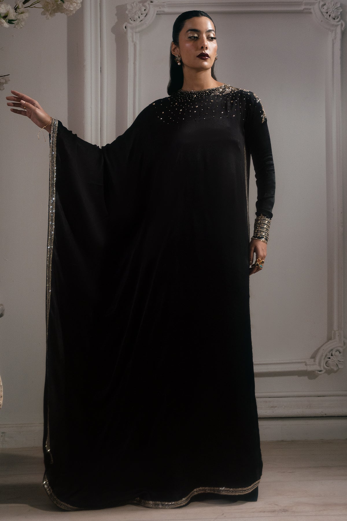 Mina Kashif | Emilie Formals | Estilo by Mina Kashif - Designer Dress - Type : Formal Dress - Available at Libayah - 100% Original