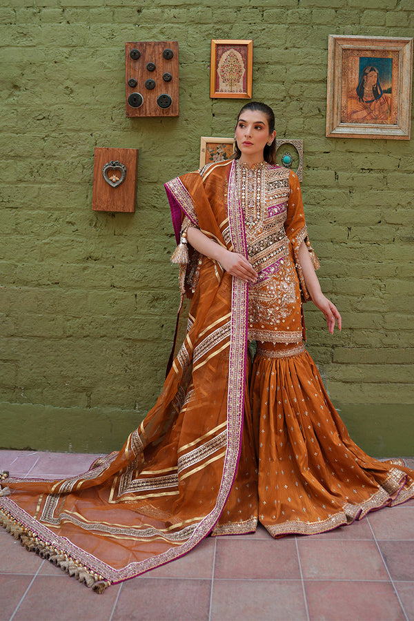MNR | Zarlish Festive 25 | Zainab Reza in Ranjish by MNR - Designer Dress - Type : Ladies Clothes - Available at Libayah - 100% Original 