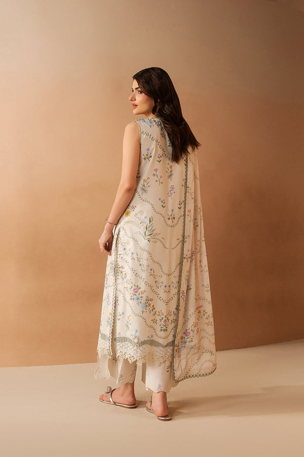 Afrozeh | The Haze 26 |Luem Ivory by Afrozeh - Designer Dress  - Type : Ladies Clothes - Available at Libayah - 100% Original 
