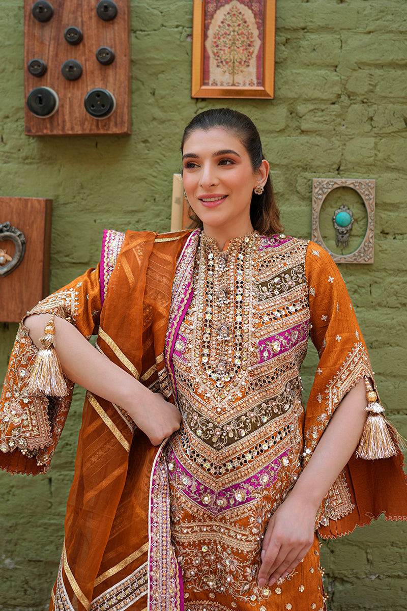 MNR | Zarlish Festive 25 | Zainab Reza in Ranjish by MNR - Designer Dress - Type : Ladies Clothes - Available at Libayah - 100% Original 