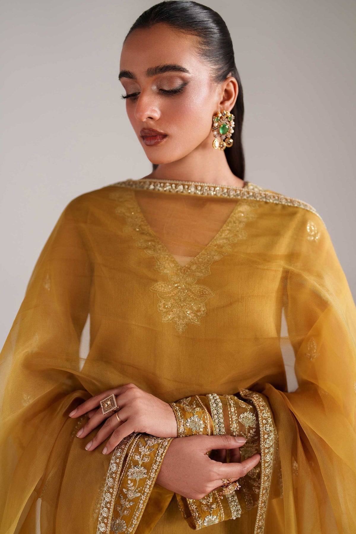 Akbar Aslam | Formal Pret | Paree by Akbar Aslam - Designer Dress  - Type : Ladies Clothes - Available at Libayah - 100% Original 