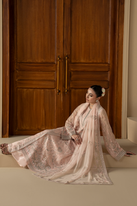 Lavish Premium | Purkashish Formals | Peach Elan by Lavish Premium - Designer Dress  - Type : Ladies Clothes - Available at Libayah - 100% Original 