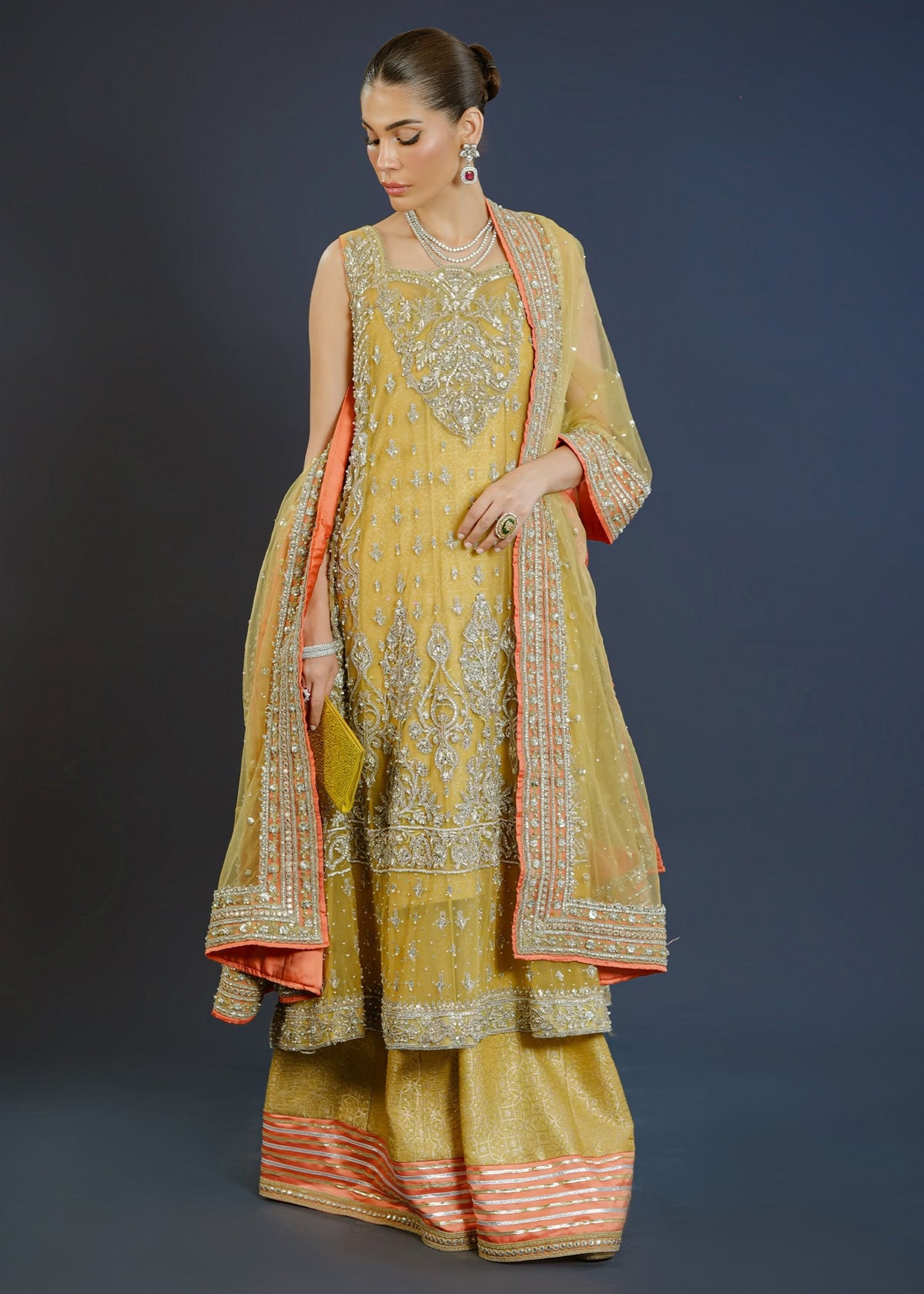 Mahgul | Aleah Formals | Mahnum by Mahgul - Designer Dress - Type: Ladies Clothes - Available at Libayah - 100% Original