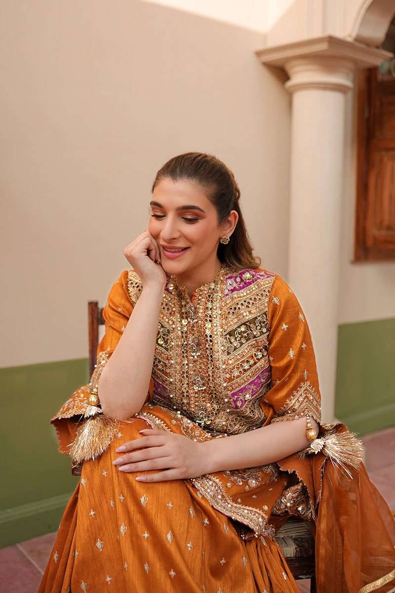 MNR | Zarlish Festive 25 | Zainab Reza in Ranjish by MNR - Designer Dress - Type : Ladies Clothes - Available at Libayah - 100% Original 