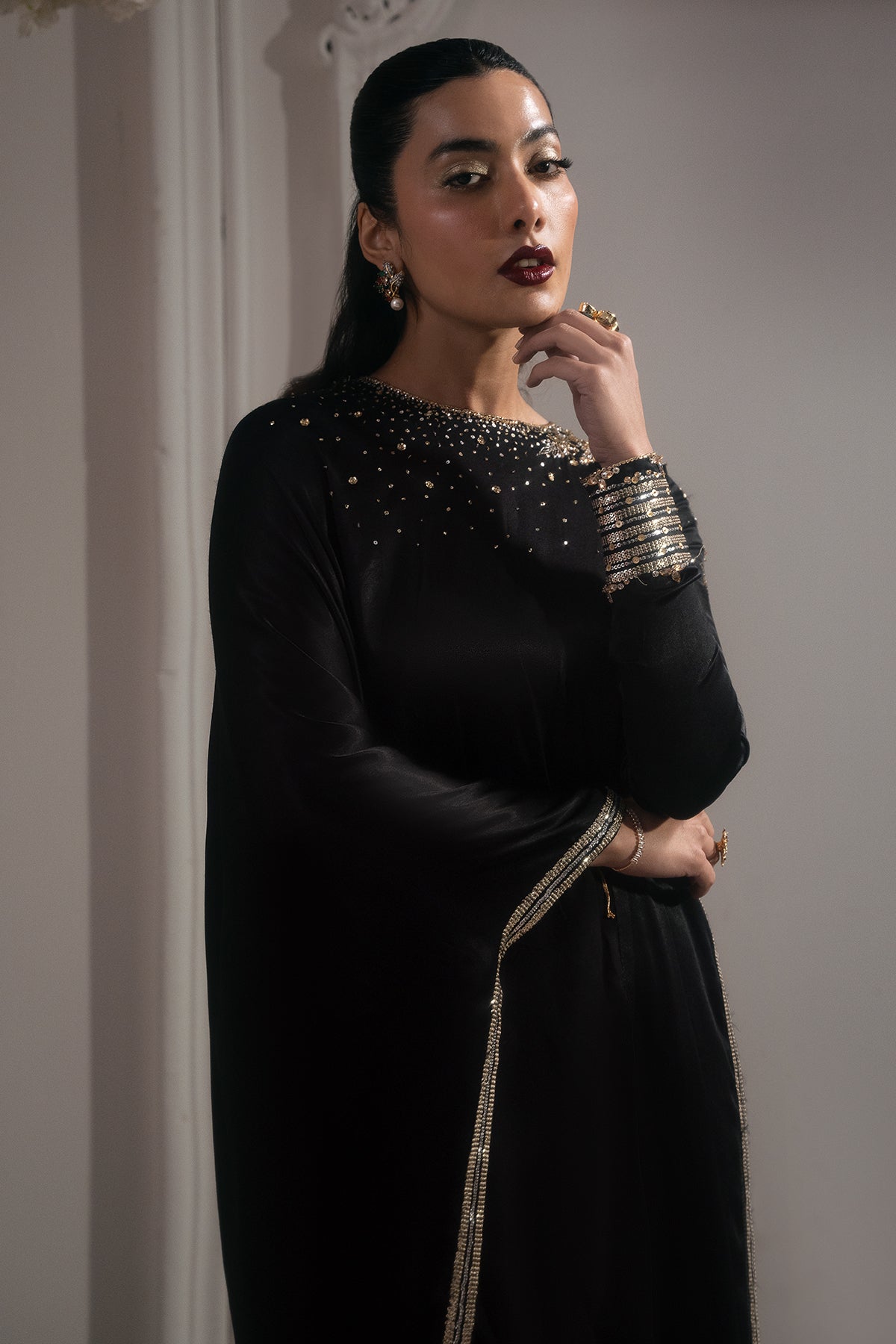 Mina Kashif | Emilie Formals | Estilo by Mina Kashif - Designer Dress - Type : Formal Dress - Available at Libayah - 100% Original