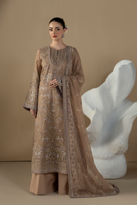 Lavish Premium | Purkashish Formals | Mauve Taupe by Lavish Premium - Designer Dress  - Type : Ladies Clothes - Available at Libayah - 100% Original 