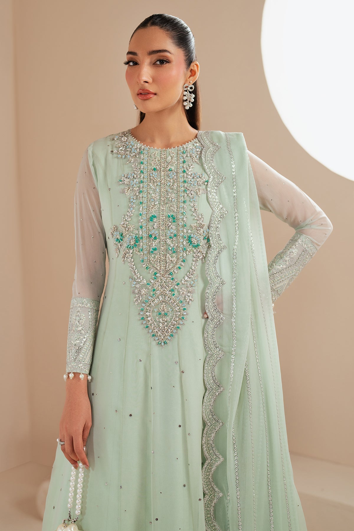 Alizeh | Handcrafted Eid Edit 25 | AF-HM-4035-Rimel by Alizeh - Designer Dress - Type: Ladies Clothes - Available at Libayah - 100% Original