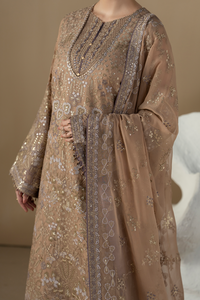 Lavish Premium | Purkashish Formals | Mauve Taupe by Lavish Premium - Designer Dress  - Type : Ladies Clothes - Available at Libayah - 100% Original 